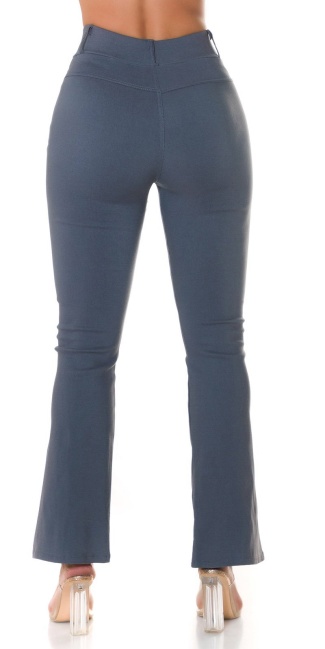 Must Have Highwaist Pants with cut Gray
